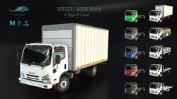 ISUZU NPR 2018 Low-poly 3D model