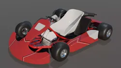 Kart 125cc 3D model