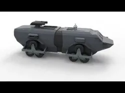 Landmaster from Damnation Alley Scale 1 to 38 3D print model