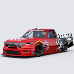 Nascar Truck RAM 2026 Template Low-poly 3D model