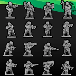 Sci-Fi Expeditionary Raider Platoon (15mm+)