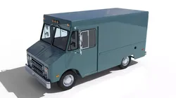 Step Van 3D model