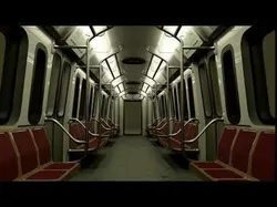 Subway train from Buenos Aires metro  3D model