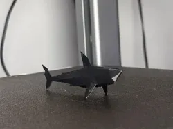 Tiburones megalodón y geométrico - Modelo de impresión 3D gratuito