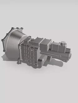 Tremec TR6060 Gearbox Transmission with bellhousing 3D print model