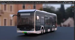 yutong U10 3dbus  3D model