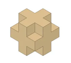 Abstract cross