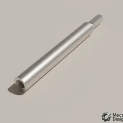 Brushcutter motor output shaft