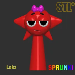 Characters & Creatures STL Descărcare - 3D Sprunki Incredibox Isabela Sprunki STL 3D Character Fanar - FnFLab