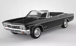 Chevrolet Impala Convertible 1966 3D model