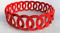 Creo Parametric: bracelet