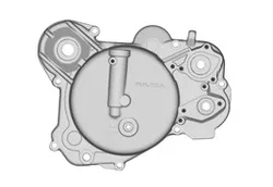 Derbi "Gilera" EBS clutch cover 3d scan