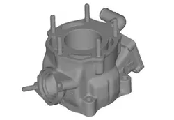 Honda NS 400 R cylinder 3d scan