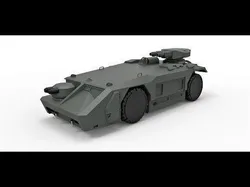M577 carrier from Aliens Scale 1 to 32 3D print model