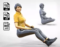 N1 Passenger next to Driver 3D print model