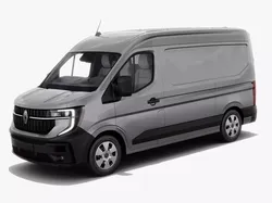 Renault Master Van L2H2 2024 with interior 3D model