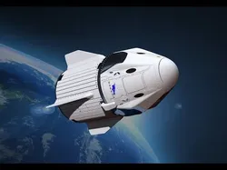 SpaceX Crew Dragon File STL - OBJ for 3D Printing  3D print model