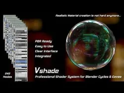 VSHADE Professional Shader System for Blender Cycles and Eevee 3D model