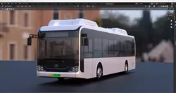 yutong E12 3dbus 3D 3D model