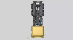 3d printable  Cab old truck F2000 for chassis  TRX6  3D print model