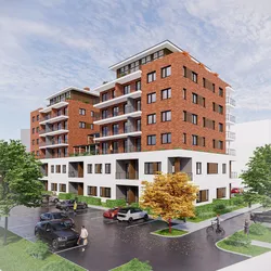 Apartment Building 1 3D model