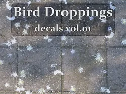 Bird Droppings Decal Textures Texture