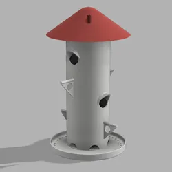 Bird feeder print without stand