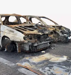 Burned Cars 3D print model