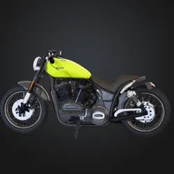 Cafe Cruiser Motorcycle