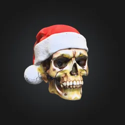 Christmas Skull