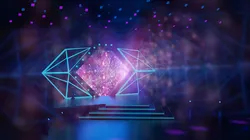 Concert stage 3D model