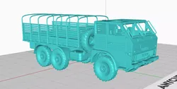 DAC 665 Romanian Army 3D print model