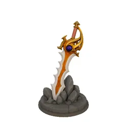 Divine Rapier – Dota 2 | Espada Lendária | Diorama 3D