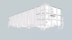 G1 Phosphate Gondola HO and N Scale Freight Car 3D print model