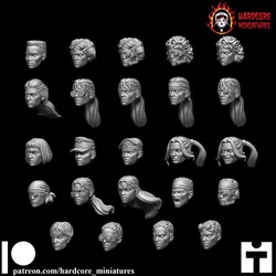 Jungle Fighters Female Heads