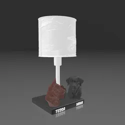 LAMPE / LITHO Dog Mina Tessa
