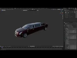 Limousine 3D model