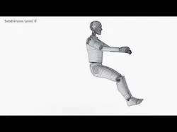 Male Crash Test Dummy -  3 Texture Sets in 1 Low-poly 3D model