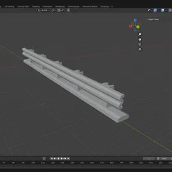 N Scale Array of Road Rail