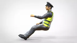 N3 Driver Traffic Police 3D print model