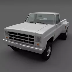 Pick-up 4 pickup truck 3D model