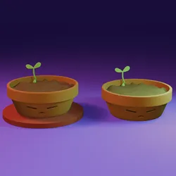 Plants VS Zombies Flowerpot Fan Art