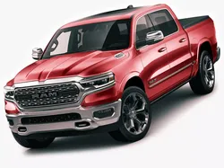 Ram 1500 Limited 2019 3D model