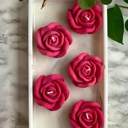 Rose Flower Mold for Soap & Candles (8cm) || Rose Flower Mold for Soap & Candles 🌹