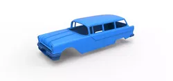 Shell Pontiac Chieftain 1955 Scale 1 to 24 3D print model