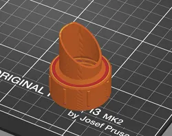 Short Print-ready Spout for Gallon Cans