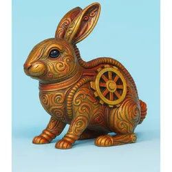 Steampunk Rabbit — Highly Detailed