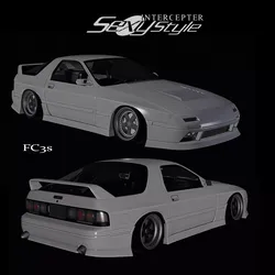 Style SS Mazda RX7 FC3S Body Kit GTS 3D model