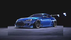 subaru BRZ Rocket Bunny V3 3D model