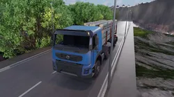volvo truck Low-poly 3D model